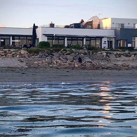 Logis Hotel & Restaurant Les Mouettes - Larmor Plage, Proche De Lorient Eksteriør bilde
