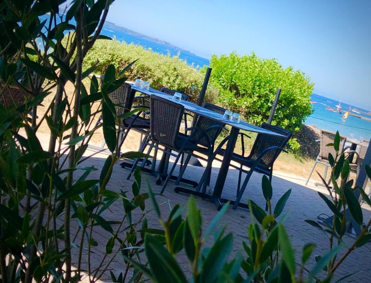Logis Hotel & Restaurant Les Mouettes - Larmor Plage, Proche De Lorient Eksteriør bilde