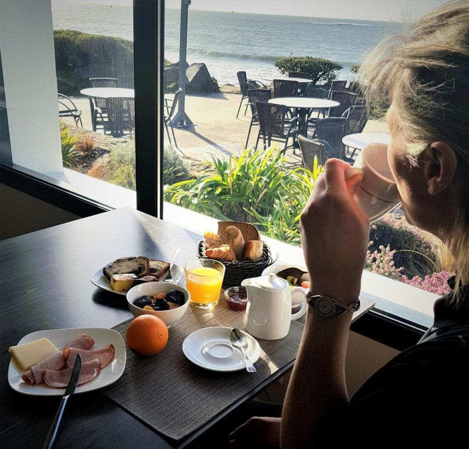 Logis Hotel & Restaurant Les Mouettes - Larmor Plage, Proche De Lorient Eksteriør bilde